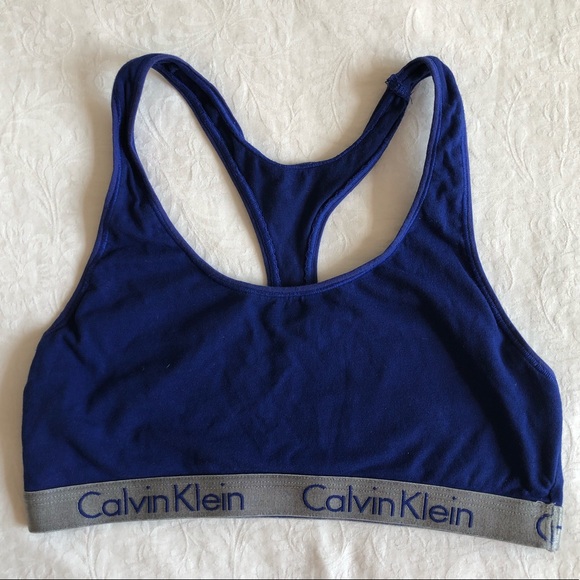Royal blue calvin klein bralette - Picture 1 of 3